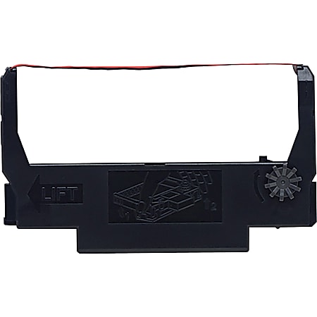 Epson® ERC-38BR Black/Red Fabric Ribbon