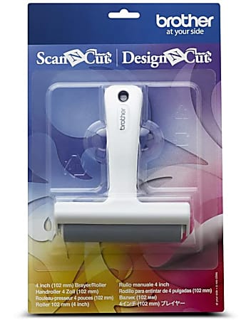 Brother Brayer Roller, 4", White