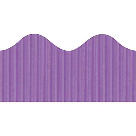 Bordette Decorative Border - Violet - 2.25" x 50' - 1 Roll/Pkg