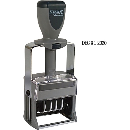 Xstamper 10-Year Self-Inking Line Dater - Date Stamp