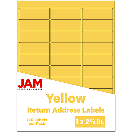 JAM Paper® Mailing Address Labels, 302725801, 2 5/8"