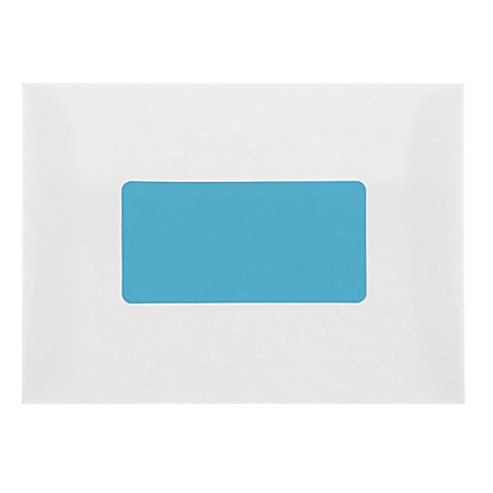 JAM Paper Mailing Address Labels Rectangle 2 x 4 Blue Pack Of 120