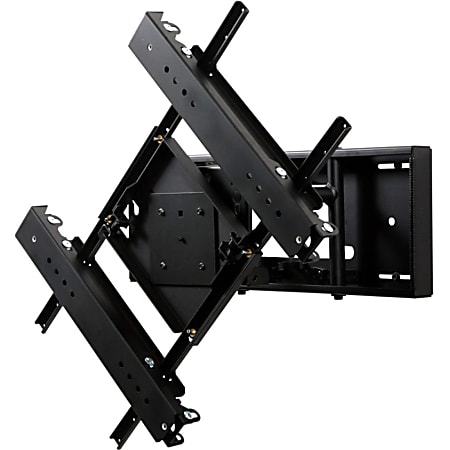Peerless-AV DS-VWM770 Wall Mount for Flat Panel Display - Black - 46" to 70" Screen Support - 123.46 lb Load Capacity - 300 x 300, 400 x 200, 400 x 300, 400 x 400, 600 x 400 - Yes - 1