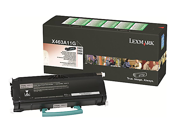 Lexmark™ X463A11G Black Return Program Toner Cartridge