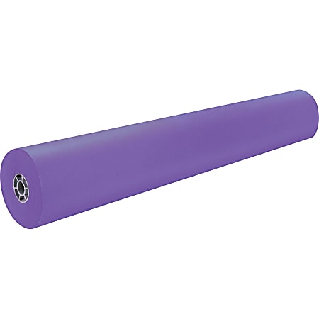 Pacon® Rainbow Duo-Finish Kraft Paper Roll, 36" x 1000', Purple