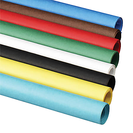 Pacon® Rainbow Duo-Finish Kraft Paper Roll, 48" x 50', Sky Blue