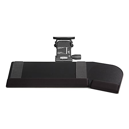 KellyREST™ Leverless Lift N' Lock California Tray With Angular Mouse Area, Black