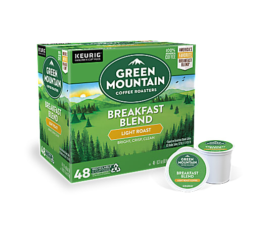 Green Mountain Coffee® Single-Serve Coffee K-Cup®, Breakfast