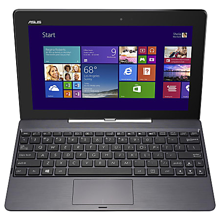 ASUS® Transformer Book Convertible Laptop Computer With 10.1" Touch Screen & Intel® Atom™ Processor, T100TA-C1-GR(S)