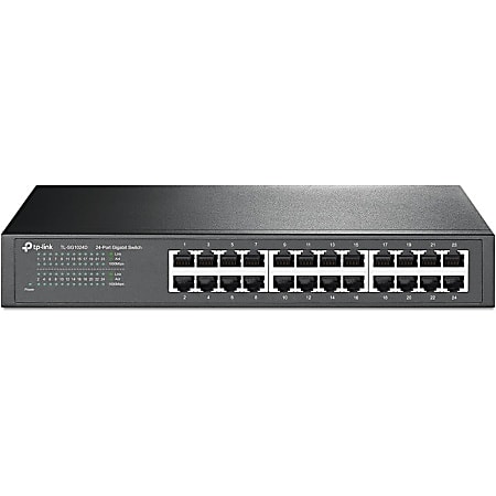 TP-LINK® 24-Port Gigabit Desktop/Rackmount Switch, TL-SG1024D