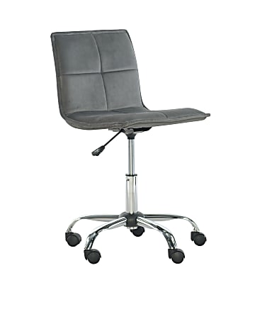 Linon Home Decor Products Marin Fabric Mid Back Home Office Chair