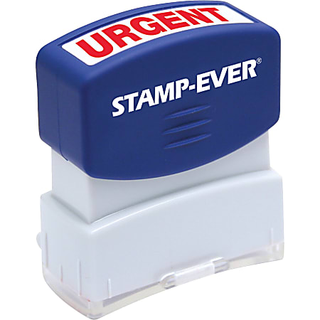 Stamp-Ever Pre-Inked One-Color Urgent Stamp - Message Stamp - "URGENT" - 0.56" Impression Width x 1.69" Impression Length - 50000 Impression(s) - Red - 1 Each