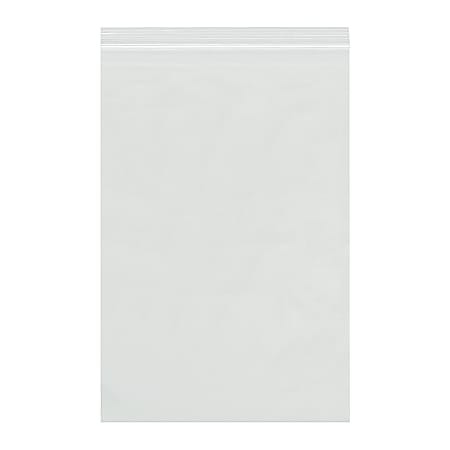 Partners Brand 4 Mil Reclosable Poly Bags, 3" x 12", Clear, Case Of 1000