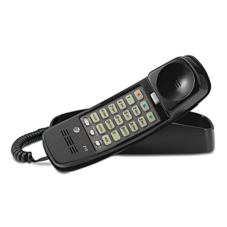 AT&T Vtech Communications 210 Trimline Telephone, Black