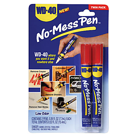 Lubricants: WD 40 No Mess Pen WD 40 No Mess Pen