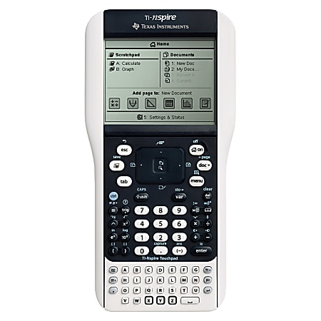 Texas Instruments® TI-Nspire™ Graphing Calculator With TouchPad