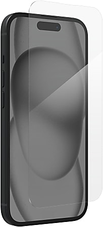 ZAGG InvisibleShield Glass Elite Antimicrobial Screen Protector For iPhone&reg; 15, Clear, 200111565