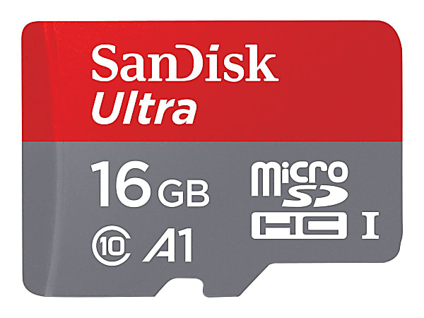 SanDisk Ultra - Flash memory card (microSDHC to