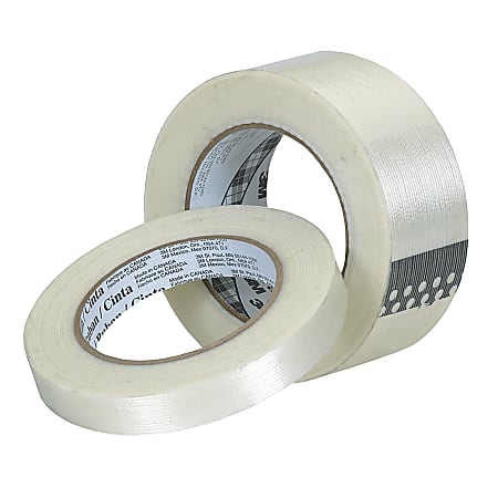 3M 8934 Strapping Tape 1 x 60 Yd. Clear Case Of 36 - Office Depot