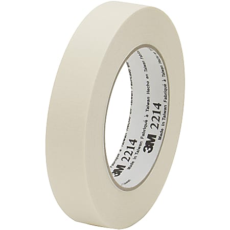 3M™ 2214 Masking Tape, 2" x 60 Yd., Natural, Case Of 24