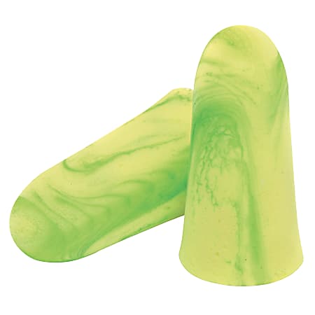 Goin' Green Foam Earplugs, Foam, Green, Uncorded, Box