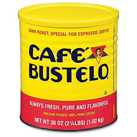 Cafe Bustelo® Espresso Ground Coffee, 36 Oz