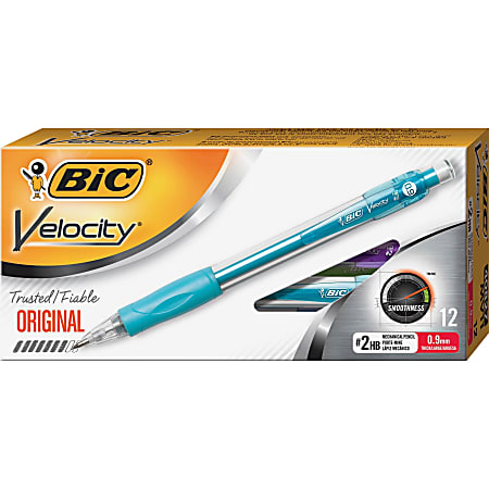 BIC Pencil Xtra Strong (colorful barrels) Thick Point (0.9mm) 24-Pack