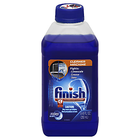 Finish Dishwasher Cleaner, Fresh Scent, 8.45 Oz