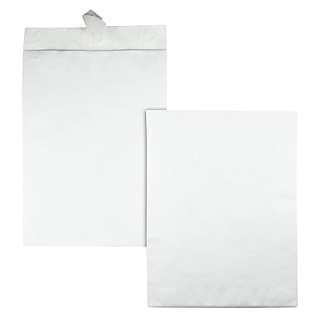 Office Depot® Brand Catalog Envelopes, 10" x 13", Clean Seal, White, Box Of 50