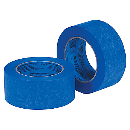3M™ 2090 Masking Tape, 1" x 60 Yd., Blue, Case Of 36