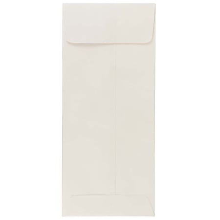 JAM Paper® Policy Envelopes, #11, Gummed Seal, White, Pack Of 25