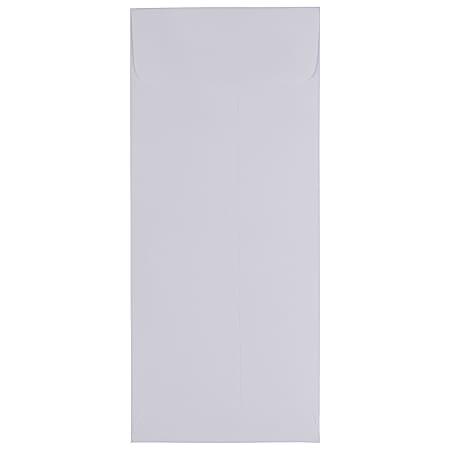 JAM Paper® Policy Envelopes, #14, Gummed Seal, Regular White, Pack Of 25