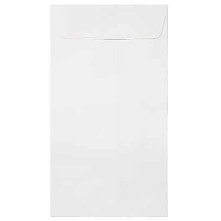 JAM PAPER #16 Policy Commercial Envelopes, 5 7/8 x 12, White, 25/Pack