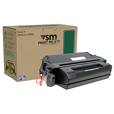 VSM Imaging Supplies VSMSOY-C3909A (HP C3909A) Remanufactured Soy-Based Black Toner Cartridge