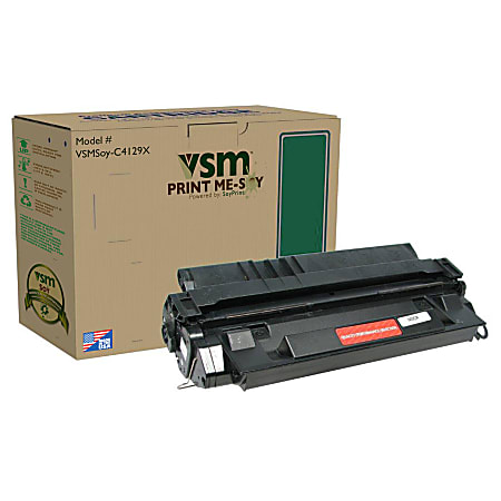 VSM Imaging Supplies VSMSOY-C4129X (HP C4129X) Remanufactured Soy-Based Black Toner Cartridge