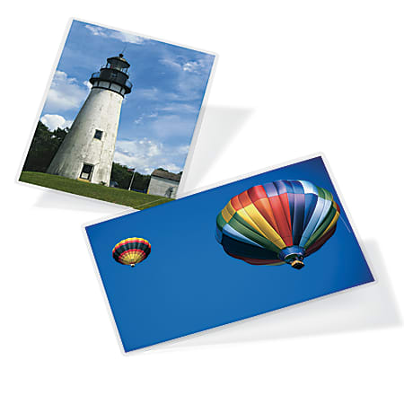 Hot Laminating Pouches for 5x7 Photos 5 Mil 5-1/4 x 7-1/4 100 by LAM-IT-ALL 