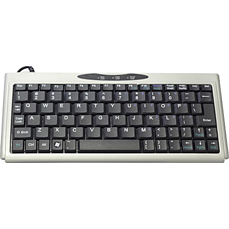 Solidtek Super Mini Keyboard 77 Keys KB-P3100SU - USB - 77 Key - PC