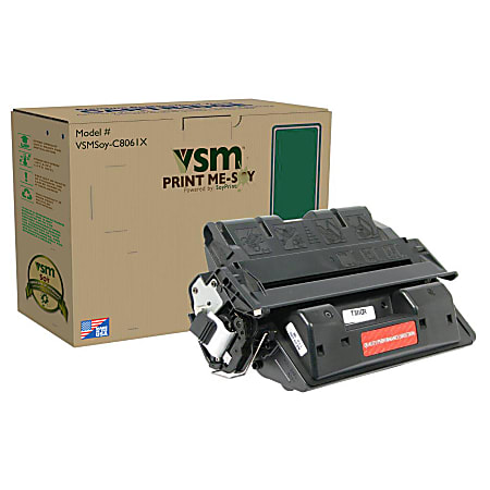 VSM Imaging Supplies VSMSOY-C8061X (HP C8061X) Remanufactured Soy-Based Black Toner Cartridge