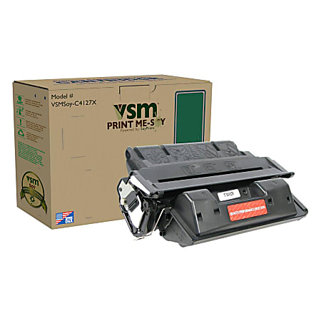 VSM Imaging Supplies VSMSOY-C4127X (HP C4127X) Remanufactured Soy-Based Black Toner Cartridge