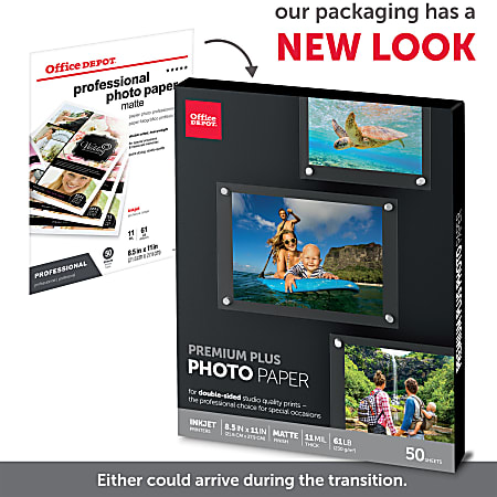 Satin Professional Plus Photo Paper, 8.5x11, 120/pack, 8 packs