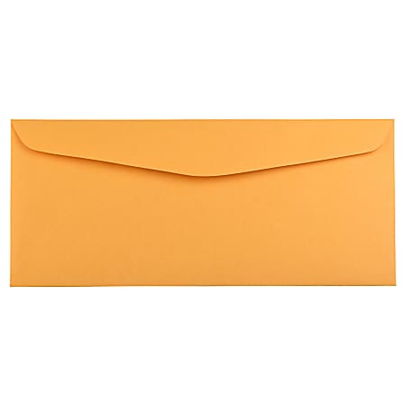 JAM PAPER #14 Recycled Envelopes, 5 x 11 1/2, Brown Kraft Manila, 25/Pack
