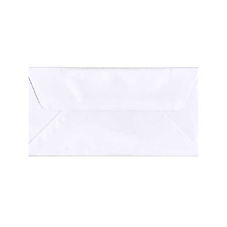 JAM PAPER® #16 Commercial Envelopes With Wallet Flap, 6" x 12", White, Pack Of 25