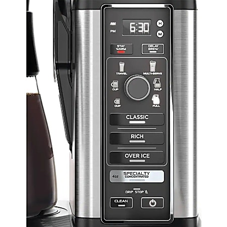 Ninja Specialty Coffee Maker with Glass Carafe Programmable 1.56