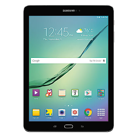 Samsung Galaxy Tab® S2 Wi-Fi Tablet, 9.7" Screen, 32GB Storage, Android Lollipop, Black