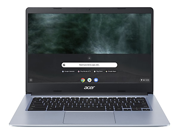 Acer Chromebook 314 CB314-1HT-C7C0 - Intel Celeron N4000 / 1.1 GHz - Chrome OS - UHD Graphics 600 - 4 GB RAM - 64 GB eMMC - 14" touchscreen 1366 x 768 (HD) - Wi-Fi 5 - dew silver - kbd: US