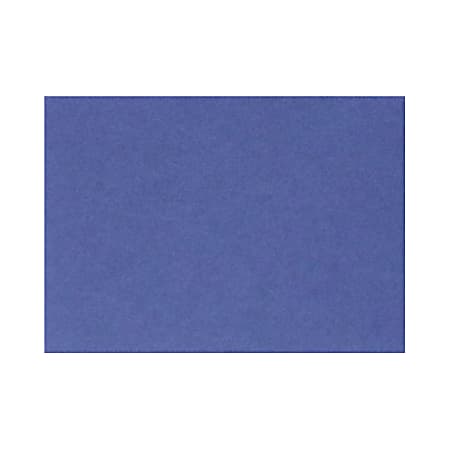 LUX Flat Cards, A7, 5 1/8" x 7", Boardwalk Blue, Pack Of 50