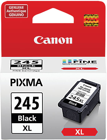 Canon® PG-245XL High-Yield Black Ink Cartridge, 8278B001