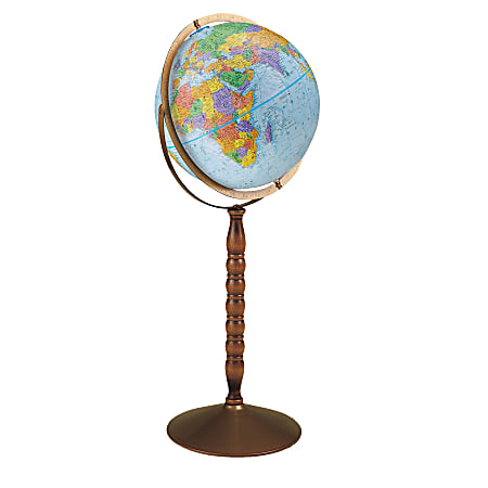 Replogle® Treasury Floor Model Globe, 32" x 12"