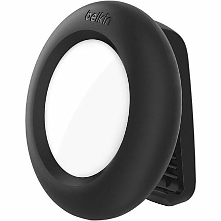 Belkin Secure Holder with Clip for AirTag - Black - Scratch Protection,  Secure, Durable