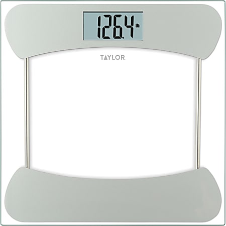 Taylor Digital Medical Scale 400 lb 180 kg Maximum Weight Capacity Black -  Office Depot